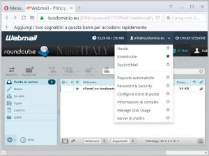 Guide cPanel – Webmail RoundCube