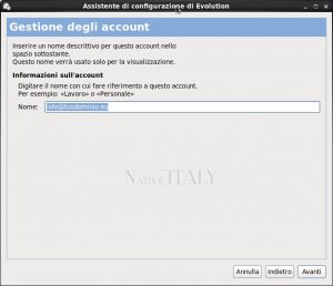 Guide Linux – Configurazione posta con Evolution