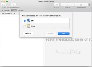 Guide Mac – Configurazione posta con Mac OS X Mail