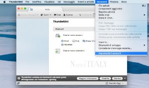 Guide Mac – Configurazione posta con Tunderbird