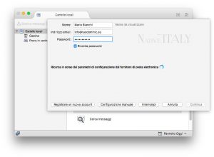 Guide Mac – Configurazione posta con Tunderbird