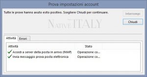 Guide Windows – Configurazione posta con Outlook 2016