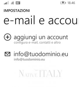 Guide Smartphone – Configurazione email su Windows Phone