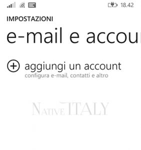 Guide Smartphone – Configurazione email su Windows Phone