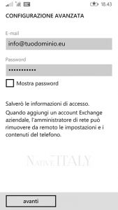 Guide Smartphone – Configurazione email su Windows Phone