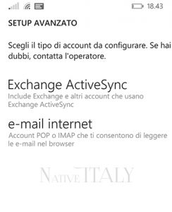 Guide Smartphone – Configurazione email su Windows Phone