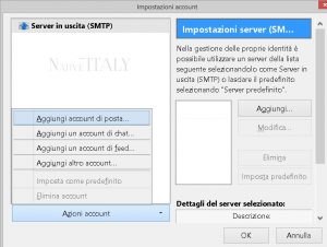 Guide Windows - Configurazione Thunderbird